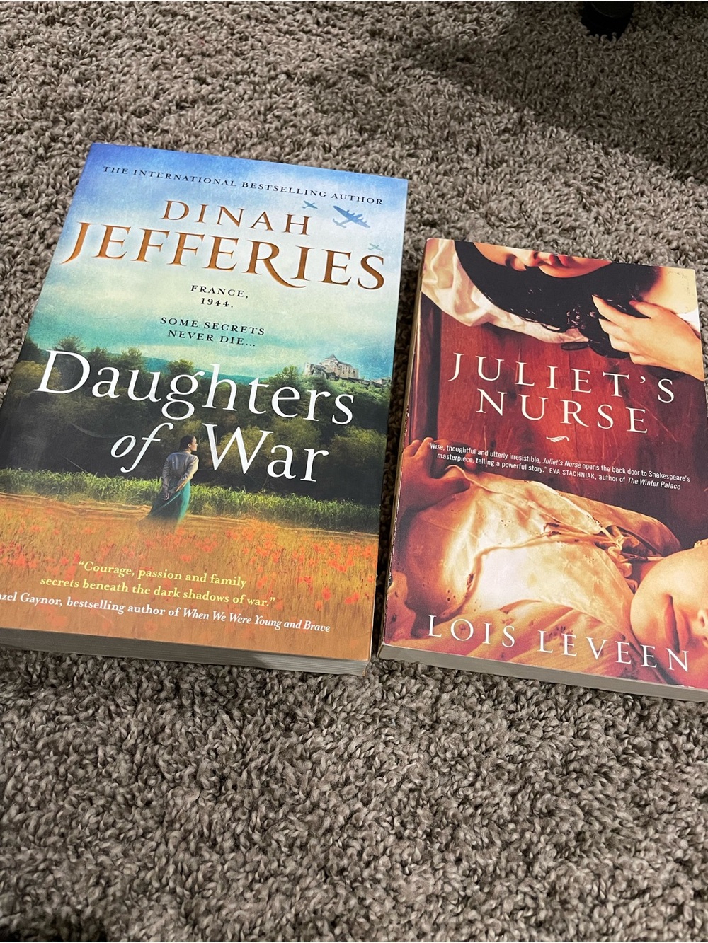 Daughters of War & Juliet’s Nurse Softcover Books